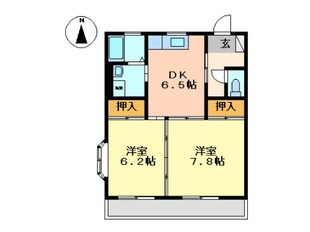 ロイヤルプラザ後藤の物件間取画像